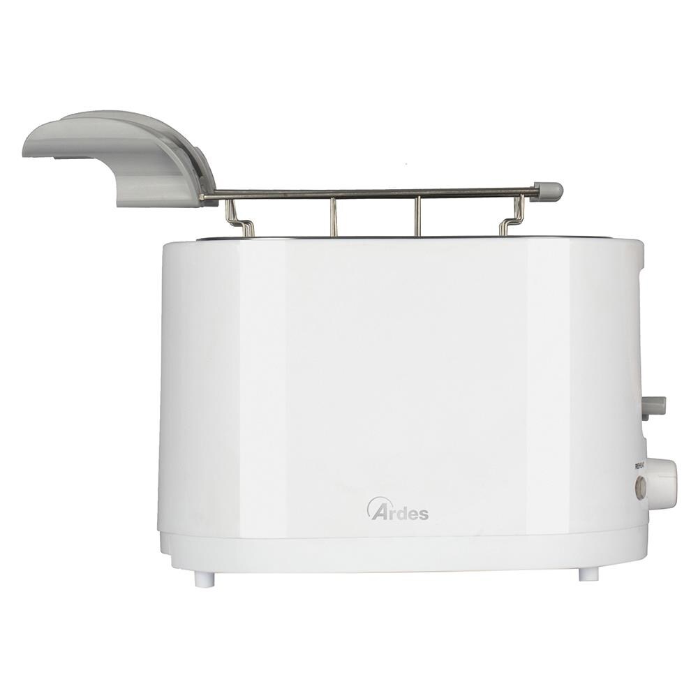 Tostapane Tosto Sleek ARTOAST01 con 2 Fette Timer e 7 Livelli Tostura Potenza 750 W Colore Bianco - Foto 2