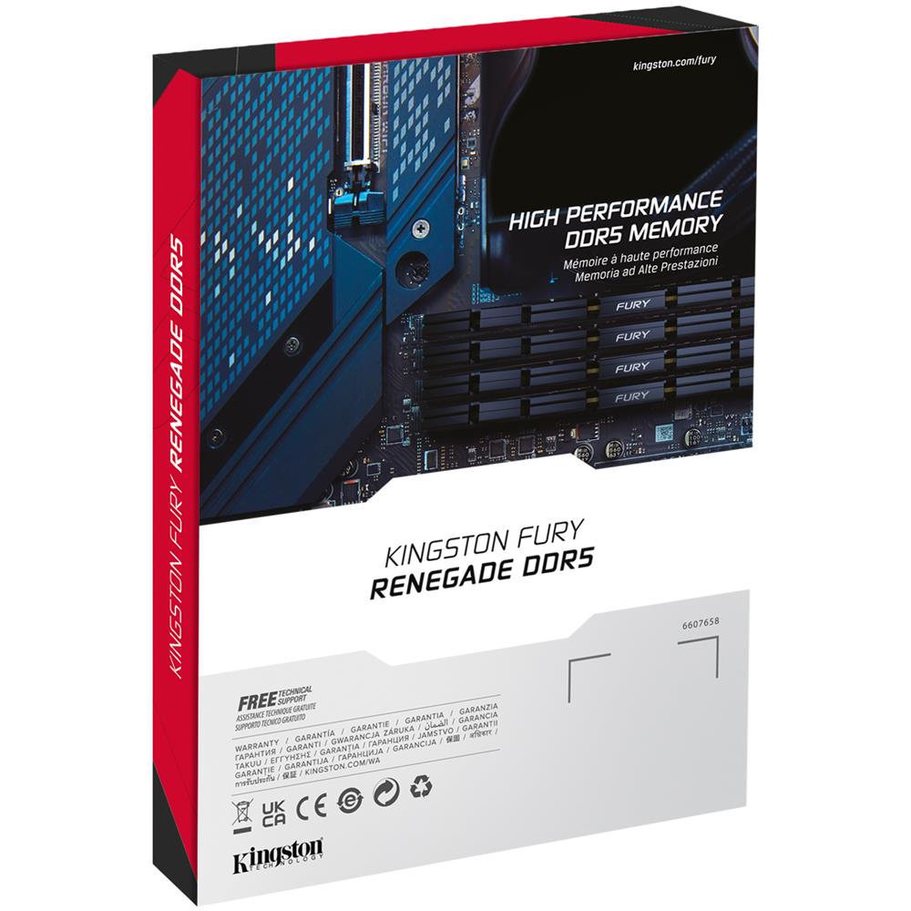 Memoria DIMM FURY Renegade 32 GB (2 x 16 GB) DDR5 6800 MHz CL36 - Foto 8