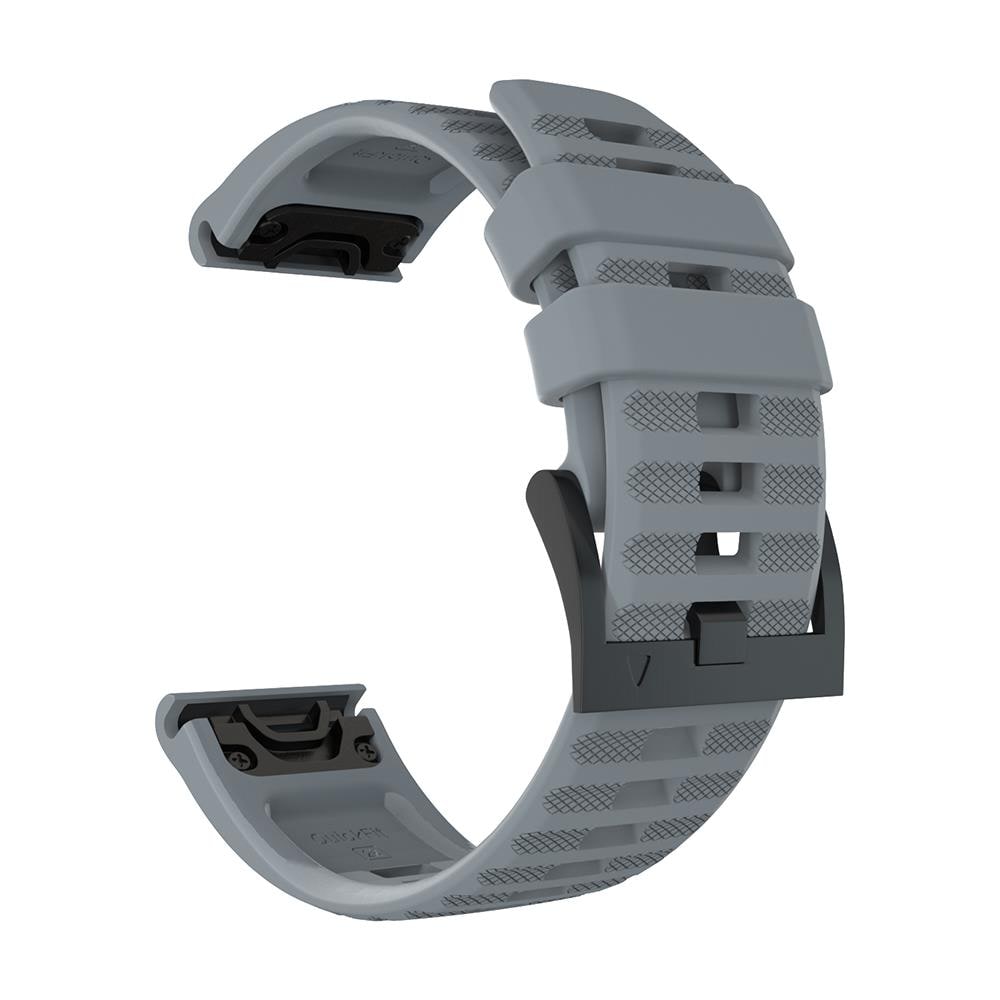 Cinturino In Silicone Per Garmin Fenix 7x 26mm Grey - Foto 1