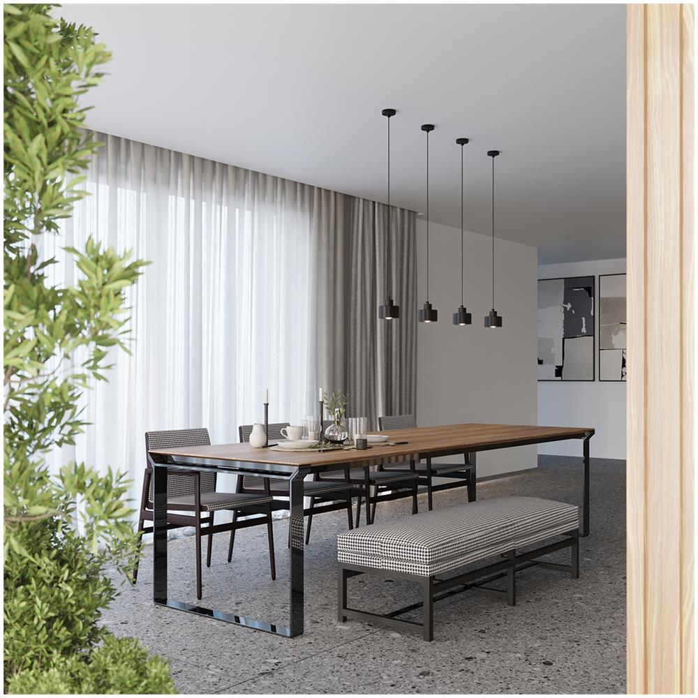 Lampada Da Soffitto Savar 2 Nero Sl. 1130 - Moderno Lampade Da Soffitto Nero 13x34x12 Cm - Foto 7