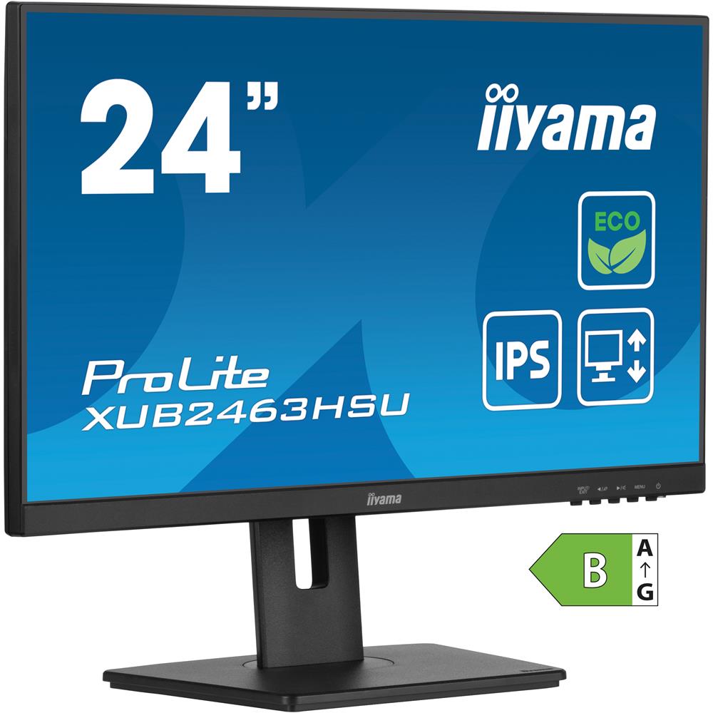 Monitor 24" LED ProLite XUB2463HSU-B1 1920 x 1080 Full HD Tempo di Risposta 3 ms - Foto 2