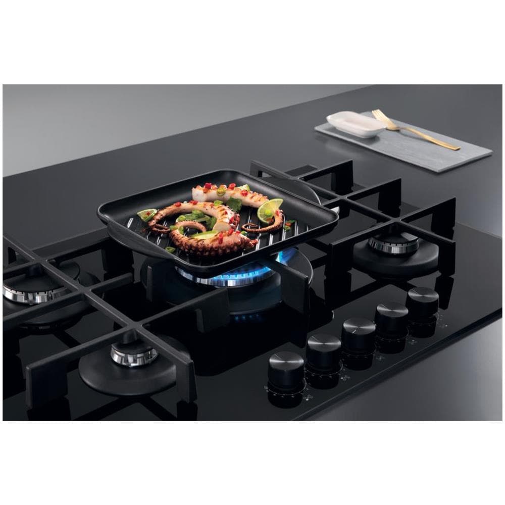 Piano cottura GOWL 728/NB a Gas 5 Zone Cottura da 70 cm Colore Nero - Foto 4