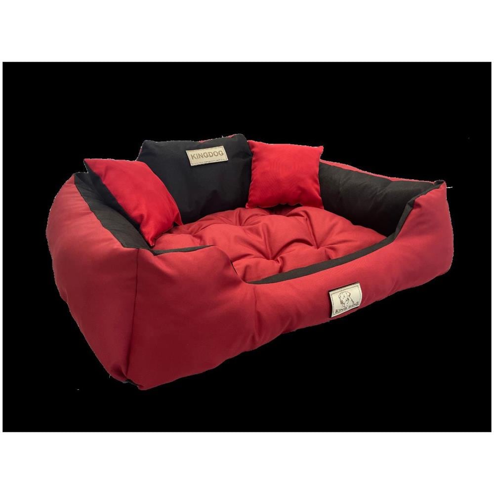 130x105 cm KINGDOG Cuccia per cani impermeabile personalizzabile rossa - Foto 2