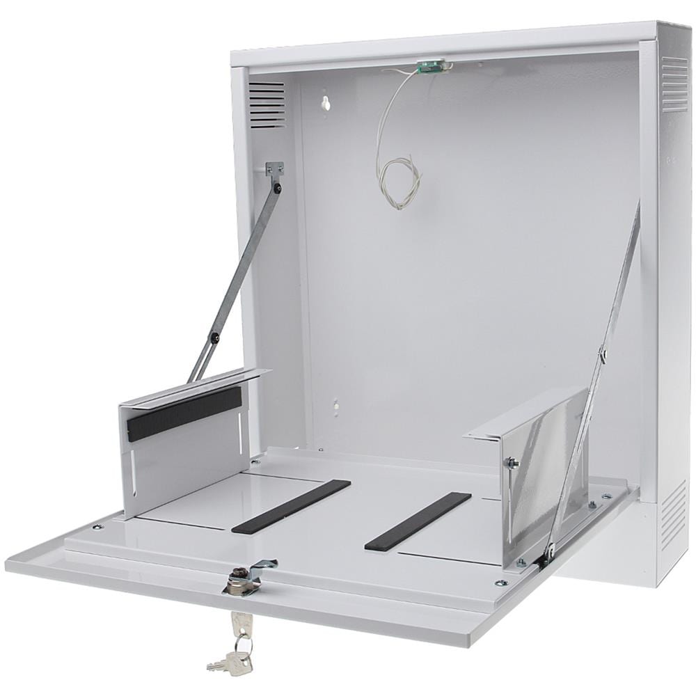 Contenitore Box Metallico Da Parete Per Dvr Videoregistratore Bianco - Foto 1