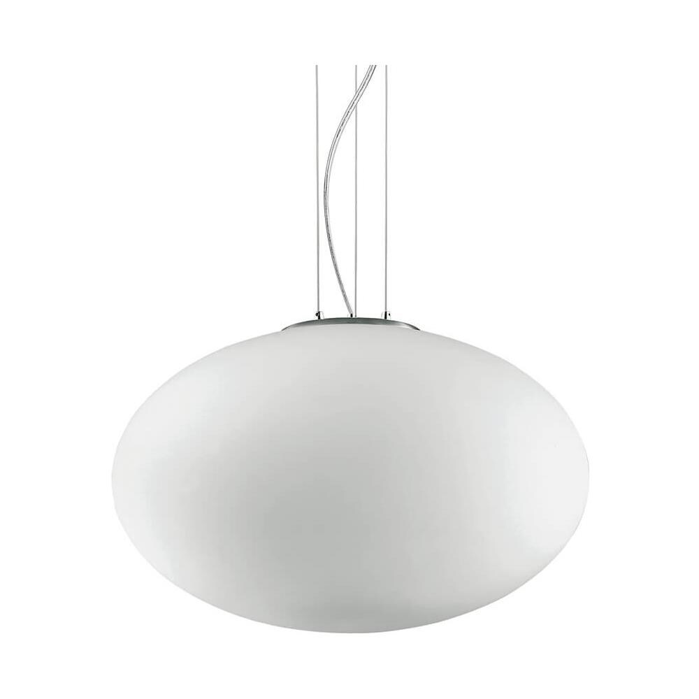 Lampada A Sospensione 60w E27 Bianco - Foto 1