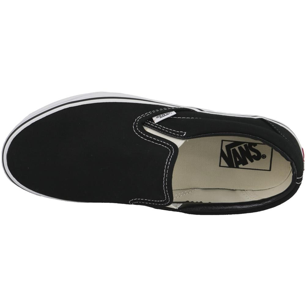 Scarpe Slip-on Classic Nero Bianco (eu 46 / Us 12, Nero) - Foto 7