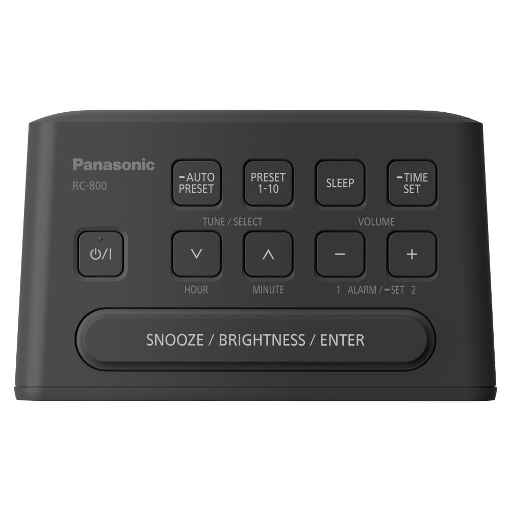 Panasonic RC-800EG-K radio Orologio Nero - Foto 4