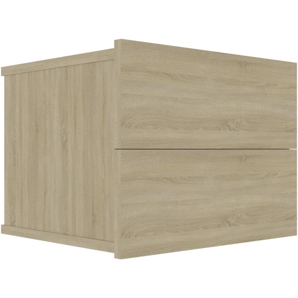 Comodino Rovere Sonoma 40x30x30 cm in Legno Multistrato - Foto 2