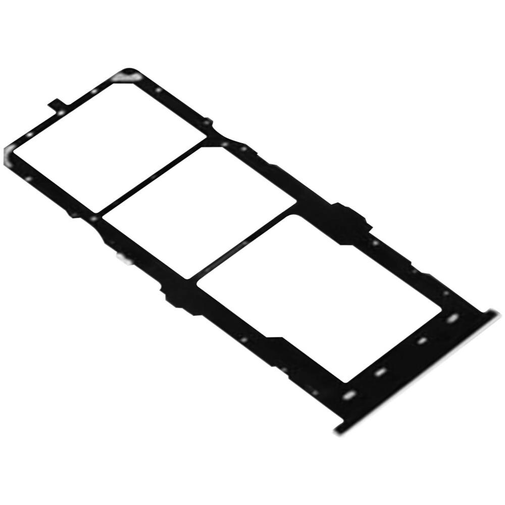 Slot Sostitutivo Scheda Samsung Galaxy A11 2x Nano Sim E Micro Sd Nero - Foto 2