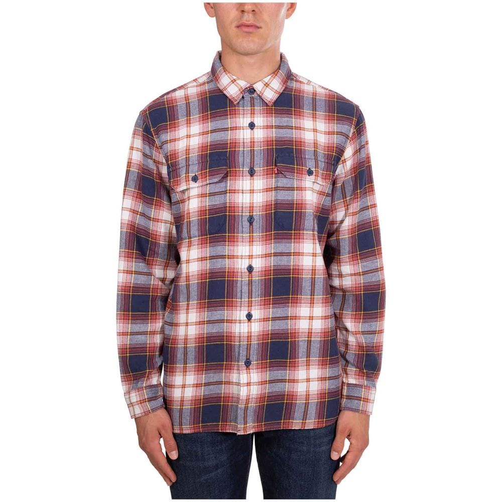 Camicia Uomo Worker In Cotone E Canapa - Foto 1