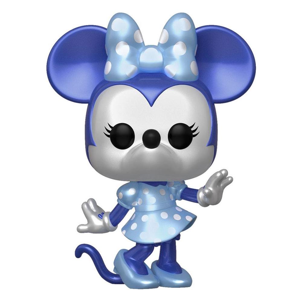Disney Make A Wish 2022 Pop! Disney Vinyl Figure Minnie Mouse (metallic) 9 Cm - Foto 1