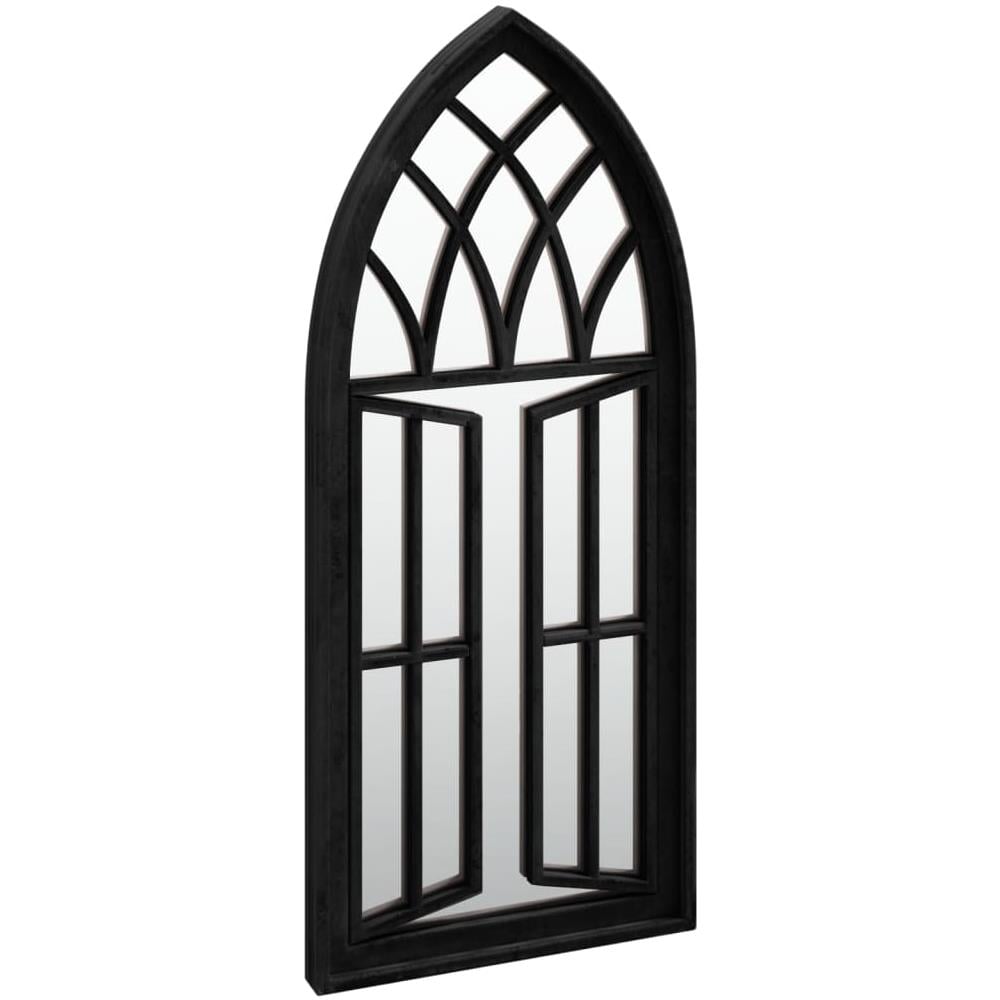 Specchio Nero 70x30 Cm In Ferro Per Uso Interno - Foto 3