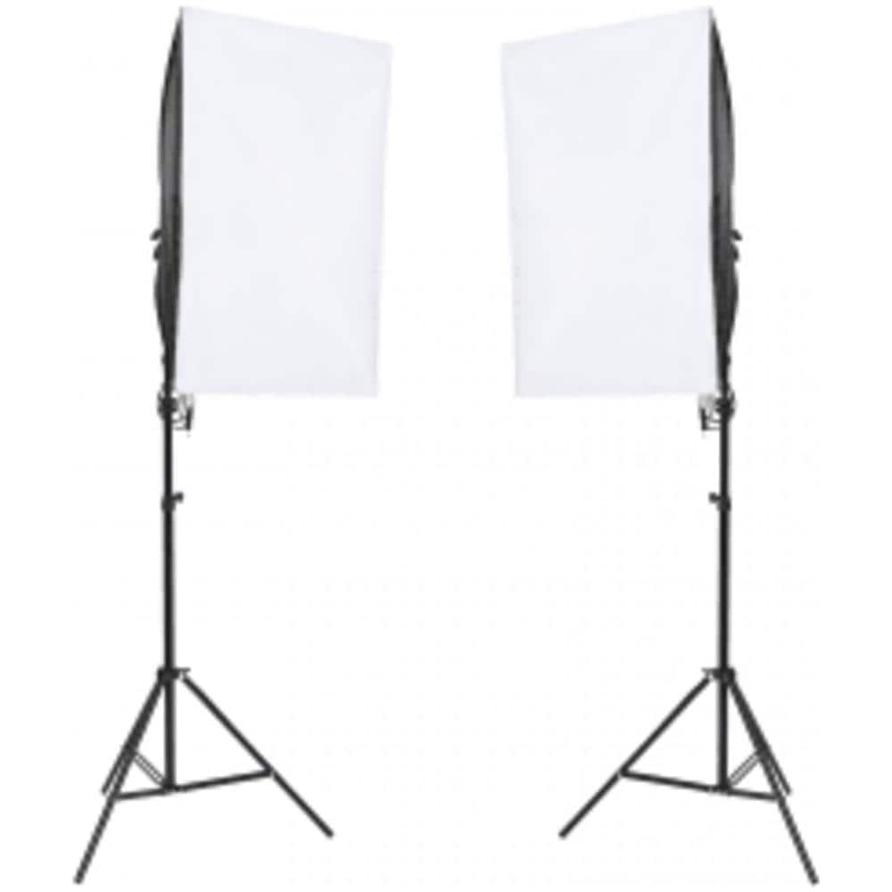 Kit Per Studio Fotografico Con Set Luci, Fondale E Riflettore - Foto 2