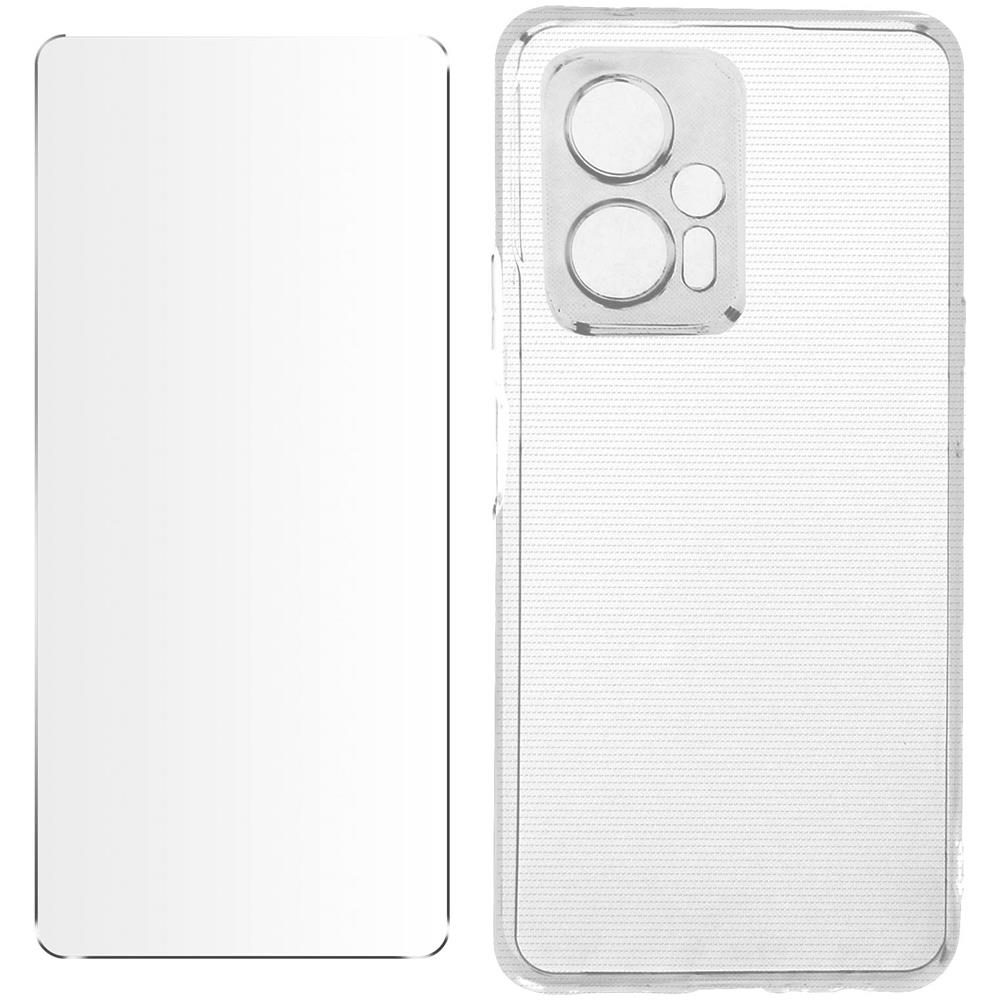 Cover Silicone Xiaomi Poco X4 Gt + Vetro Temperato Trasparente - Foto 2