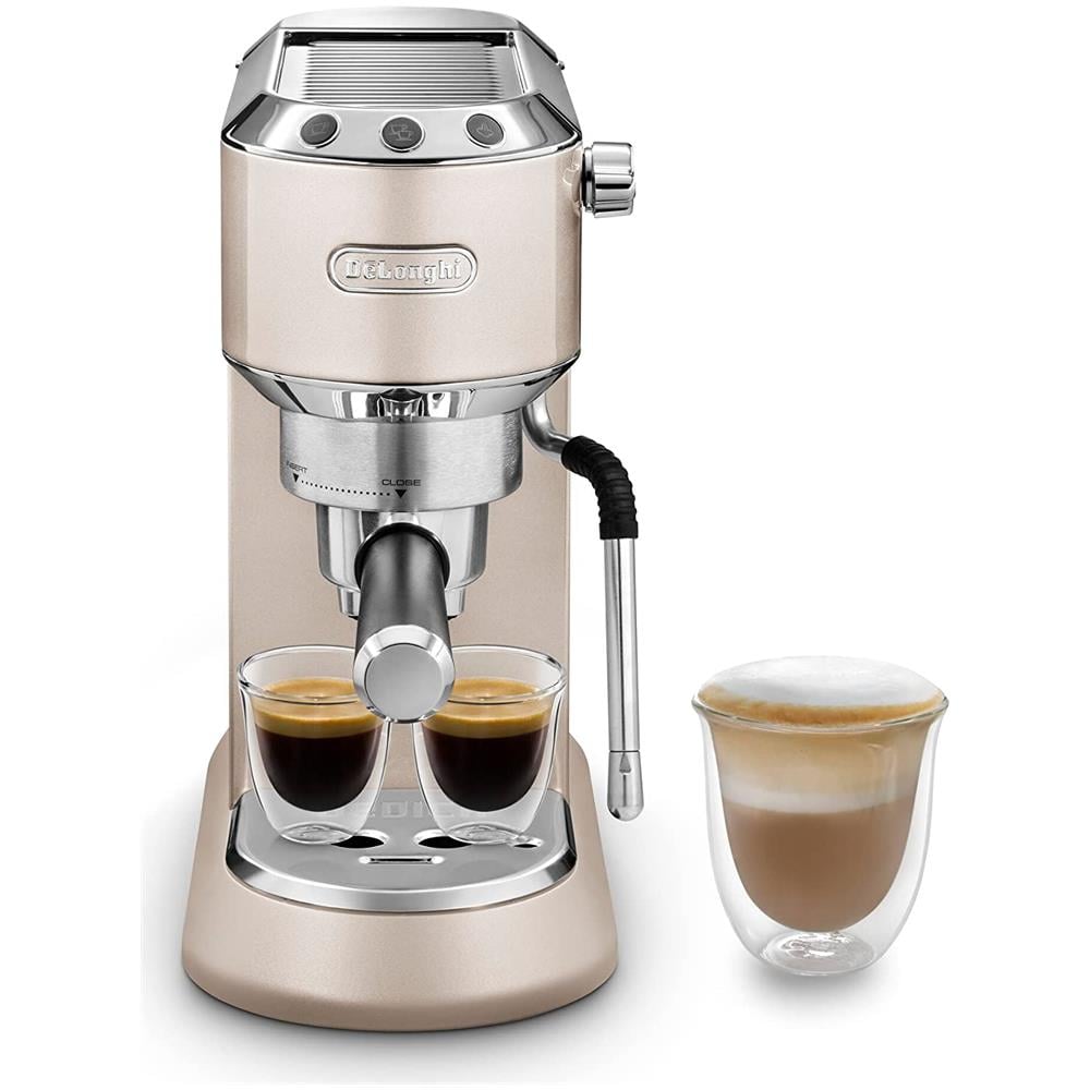 Macchina da Caffè Espresso Manuale Dedica Arte Serbatoio 1.1 Lt. Potenza 1300 Watt Colore Beige - Foto 1