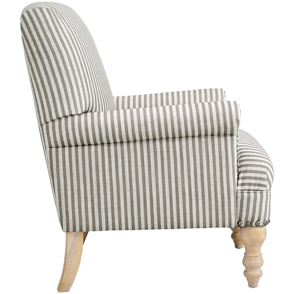 Jaya Sedia Accento In Lino Beige A Righe - Foto 4