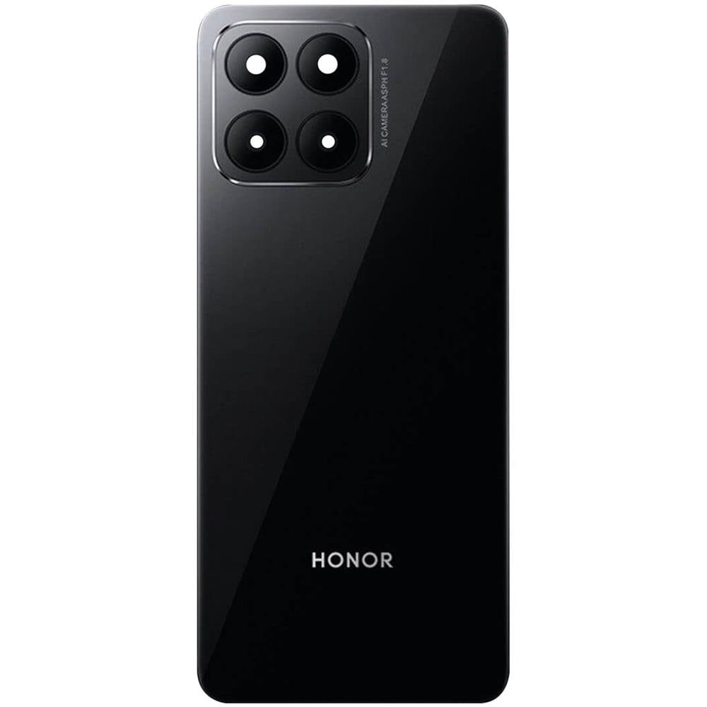 Vetro Posteriore Per Honor 70 Lite Compatibile Con Lente Fotocamera Nero - Foto 1