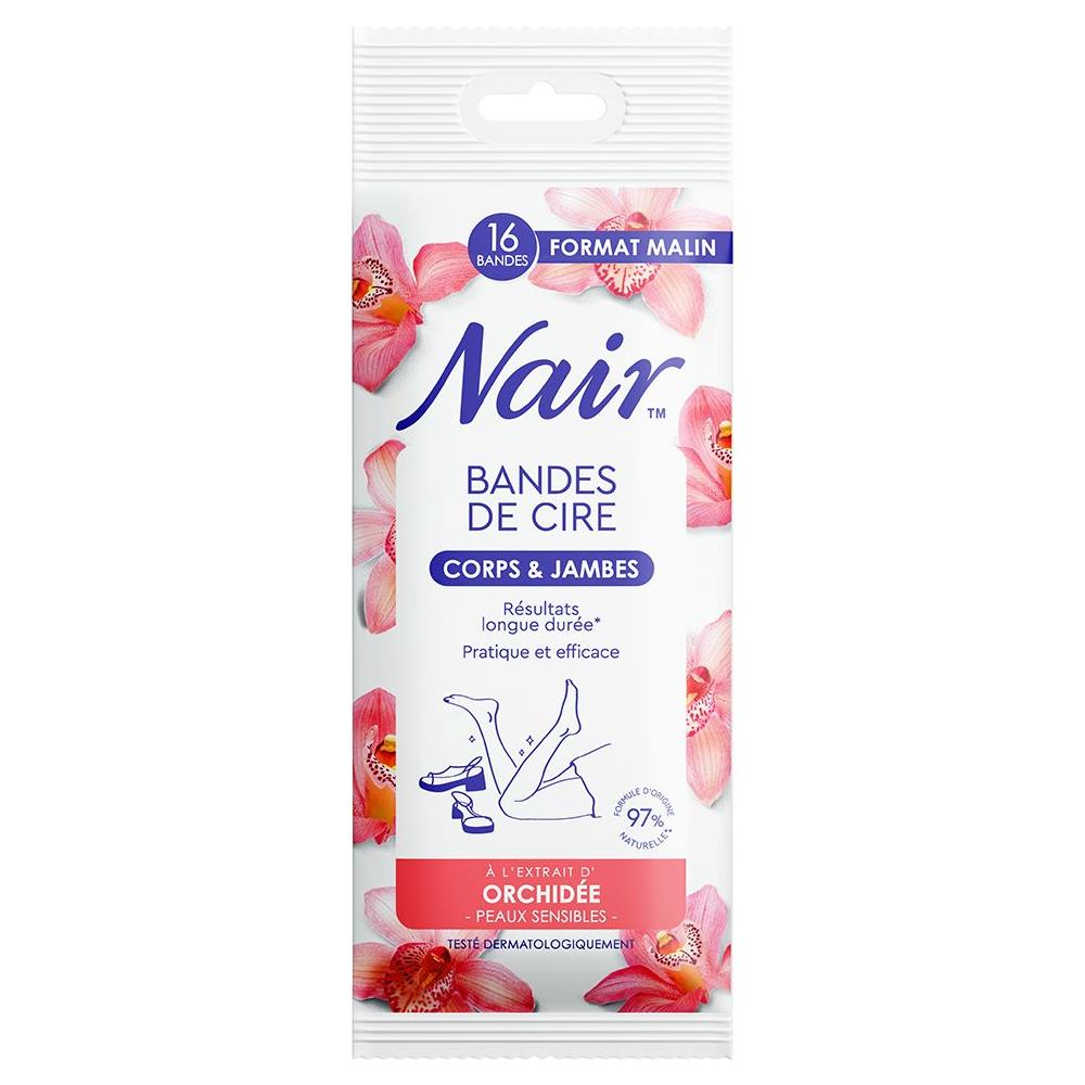 Strisce Cera A Freddo Corpo E Gambe Formato Smart Con Estratti Di Orchidea 16 Strisce - Foto 1