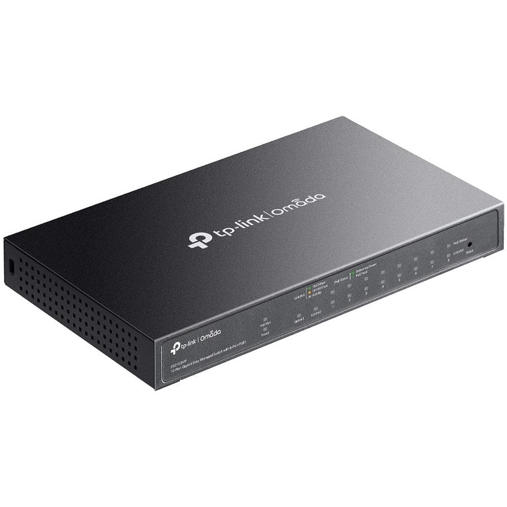 Switch di Rete Omada ES210GMP Gestito 9 Porte RJ-45 (10/100/1000) Colore Nero - Foto 2