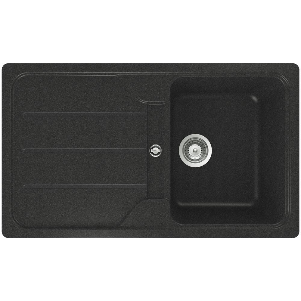 Lavello FOMD100A51 1 Vasca Gocciolatoio Dimensioni 86x50 cm colore Antracite serie Formhaus - Foto 2