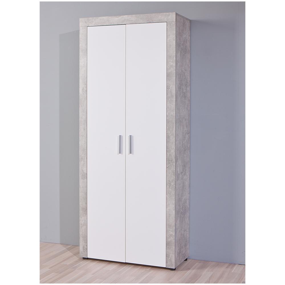 INTERLINK - Armadio Due Ante + Ripiani / Laminato Effetto Marmo E ... INTERLINK - Armadio Due Ante + Ripiani / Laminato Effetto Marmo E ...