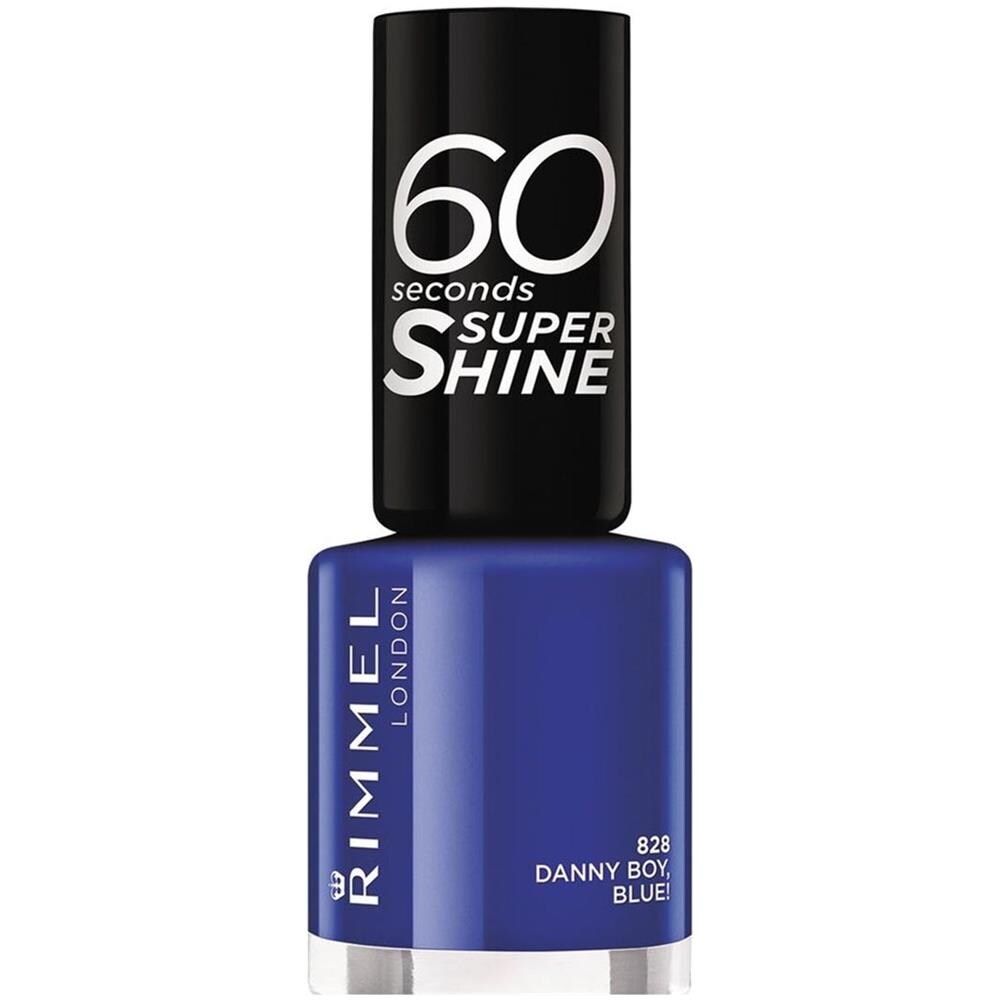 60 Seconds Super Shine Nail Lacquer 828 Danny Boy Blue - Foto 1