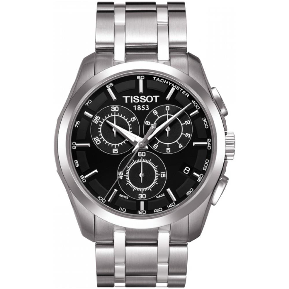 TISSOT - Couturier Quartz Orologio Cronografo In Acciaio Inox  T0356171105100 - ePRICE