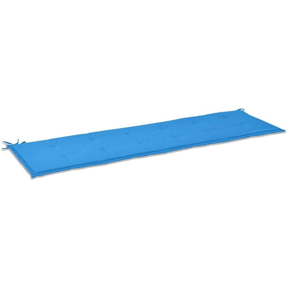 Cuscino per Panca da Giardino Blu 180x50x4 cm - Foto 2