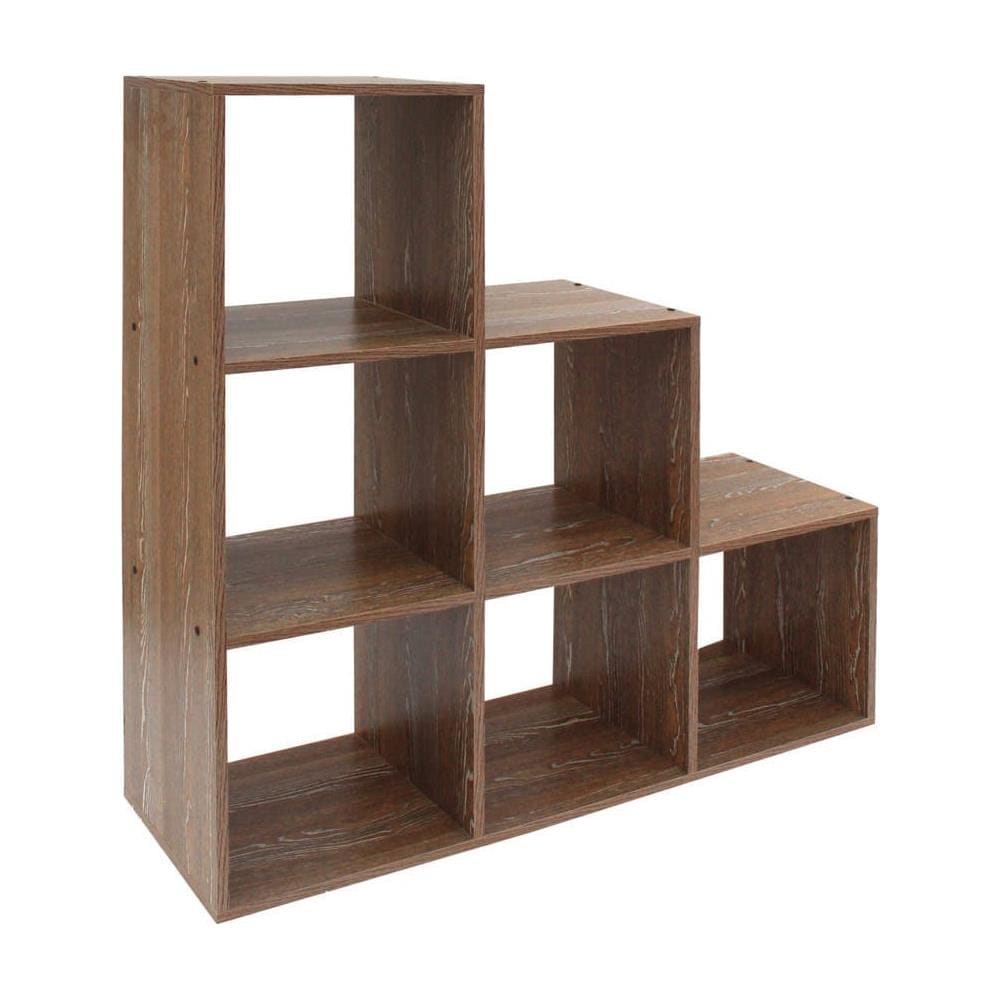 Mobili Rebecca Rebecca Mobili Scaffale A Scala Libreria Libreria 3 ripiani L 60 x P 30 x H 130 cm. Prezzo online