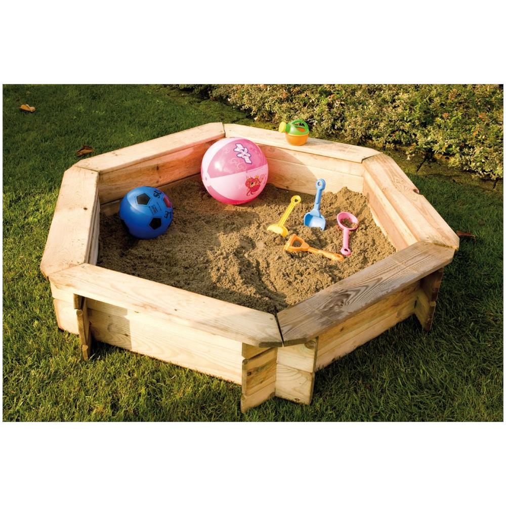 Sabbiera Da Esterno In Legno Di Pino Di Svezia Tuttifrutti 150x150x30cm - Foto 1