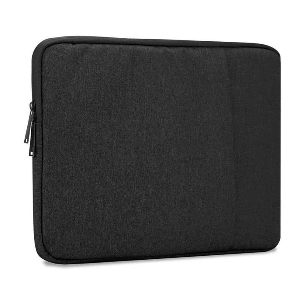 Cadorabo Borsa Di Protezione Per Computer Portatile / Tablet Da 13.3 Pollici In Nero - Borsa Per Computer Portatile In Tessuto Con Fodera In Velluto E Scomparto Con Zip Antigraffio - Foto 1