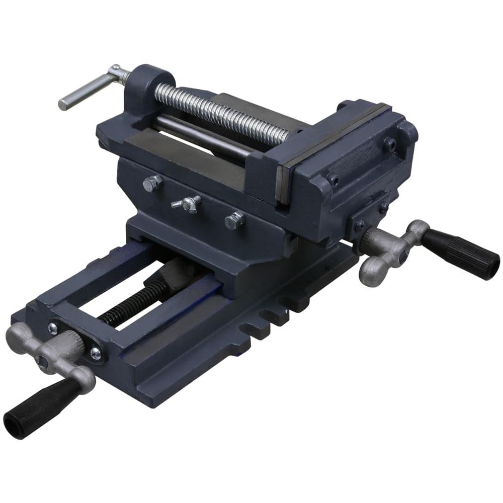 Morsa Manuale Slitta Trasversale Per Trapano A Colonna 150 Mm - Foto 1