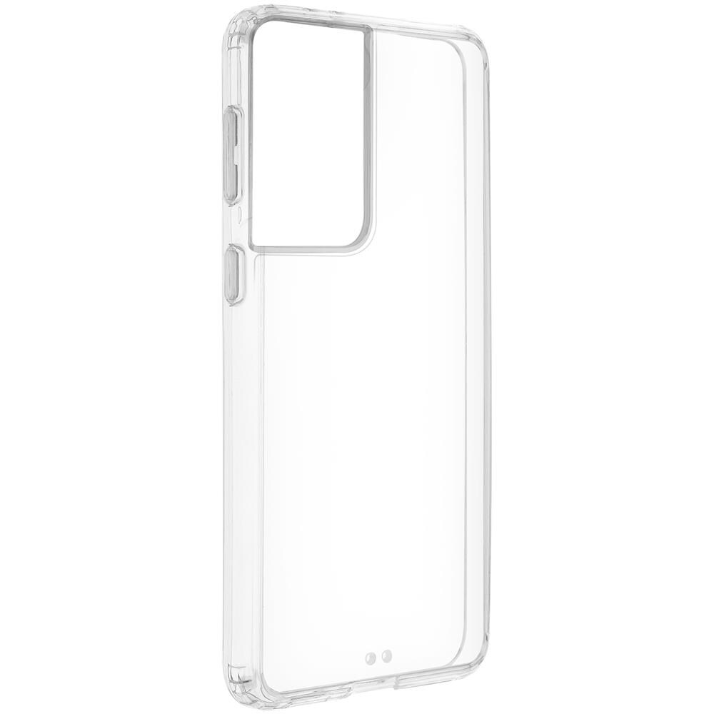 Cover Samsung Galaxy S21 Ultra Trasparente Dorso Rigido + Bordi Antishock - Foto 2