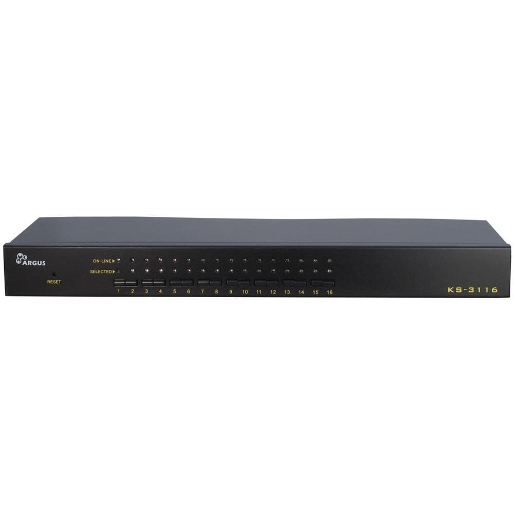 KVM KS-3116 Montaggio rack Nero switch per keyboard-video-mouse (kvm) - Foto 7