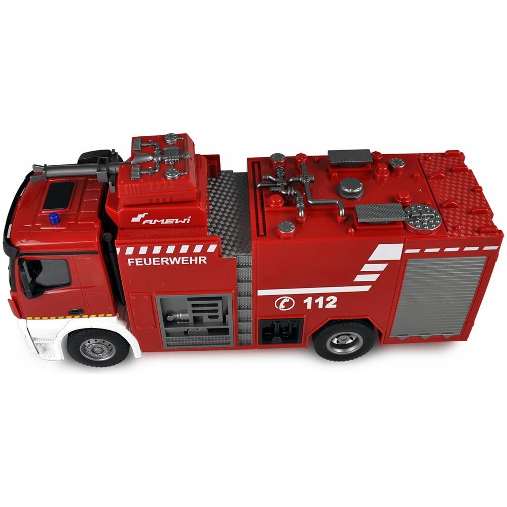 Mercedes-benz Feuerwehr Lschfahrzeug - Feuerwehrwagen - 1:18 - Junge / mdchen - 14 Jahr (e) - 1200 Mah - 2,4 Kg (22503) - Foto 2