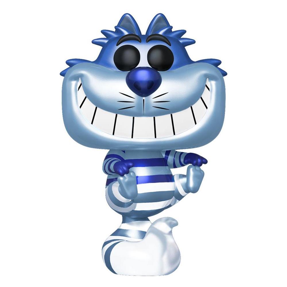 Disney Make A Wish 2022 Pop! Disney Vinyl Figure Cheshire Cat (metallic) 9 Cm - Foto 1