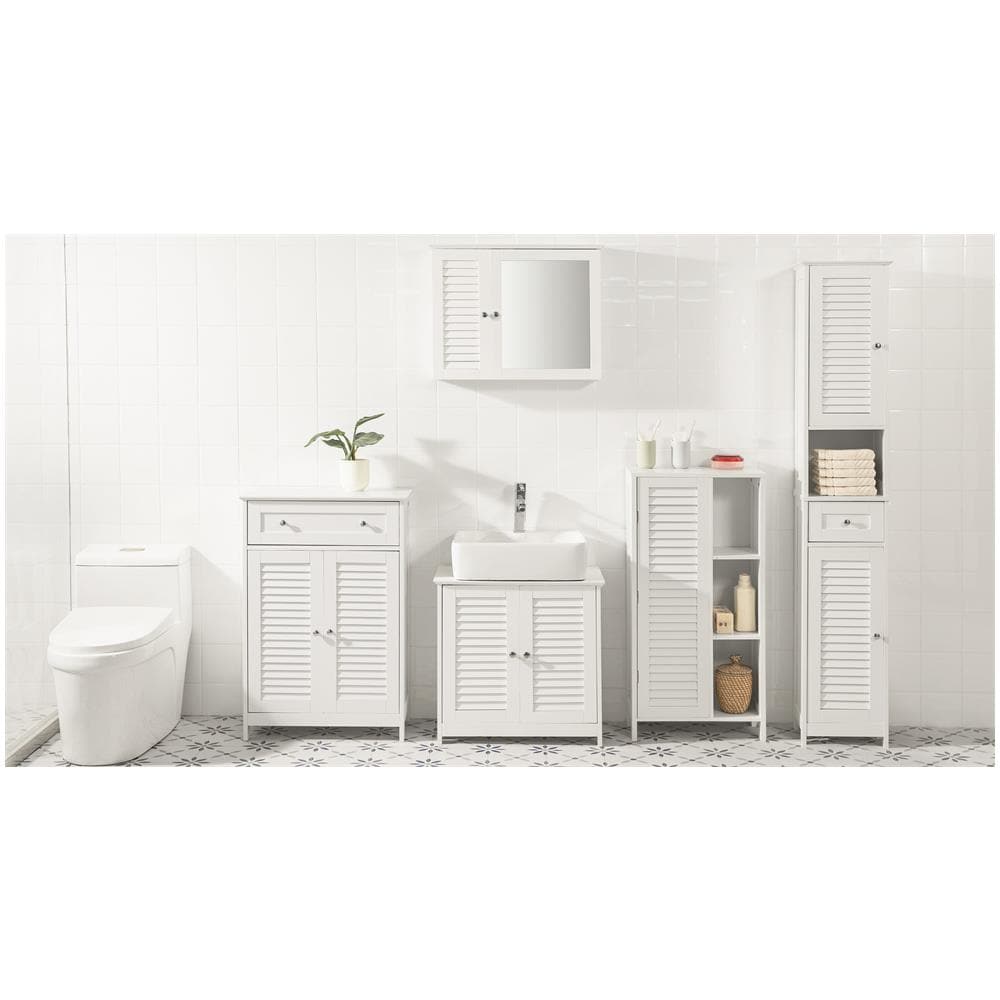 Mobile Sottolavabo 60x35x58cm Frg237-ii-w - Foto 2