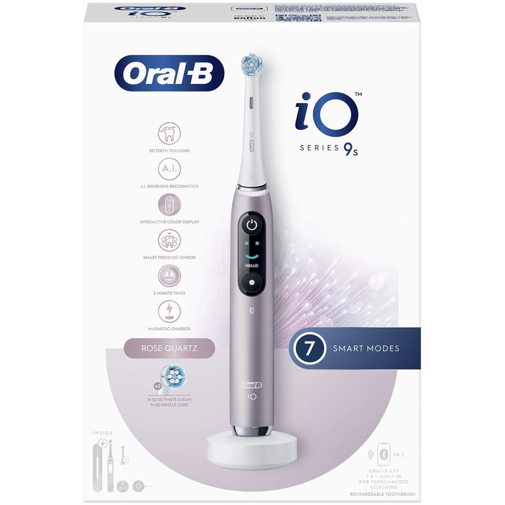 Spazzolino Elettrico Oral-b Io Io9s A Vibrazione Rosa Quarzo - Foto 2