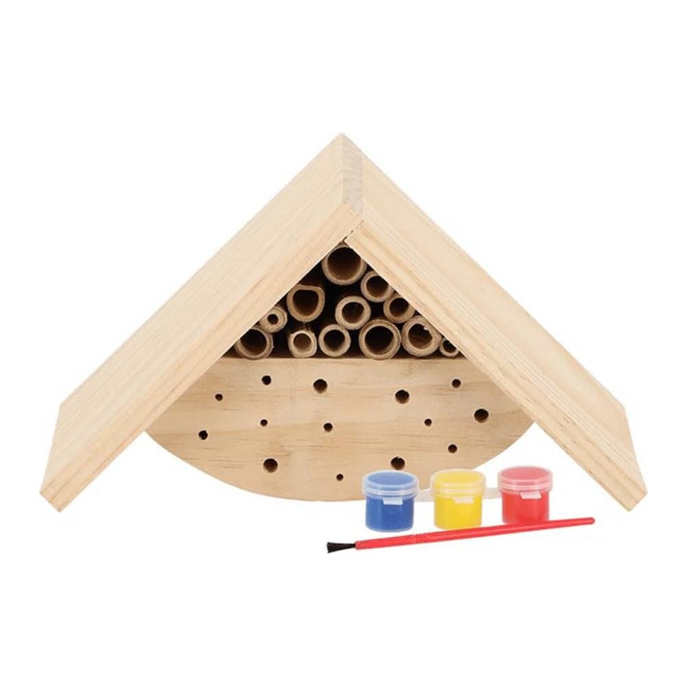 Esschert Set Design Hotel Per Insetti Fai Da Te Con Vernice - Foto 1