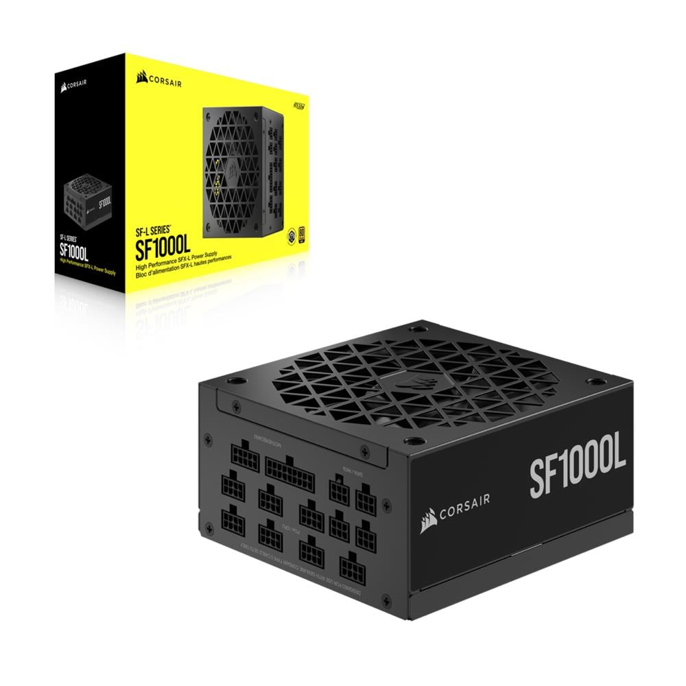 Alimentatore PC SF1000L 80 PLUS Gold Potenza 1000 W 24-pin ATX Colore Nero - Foto 2