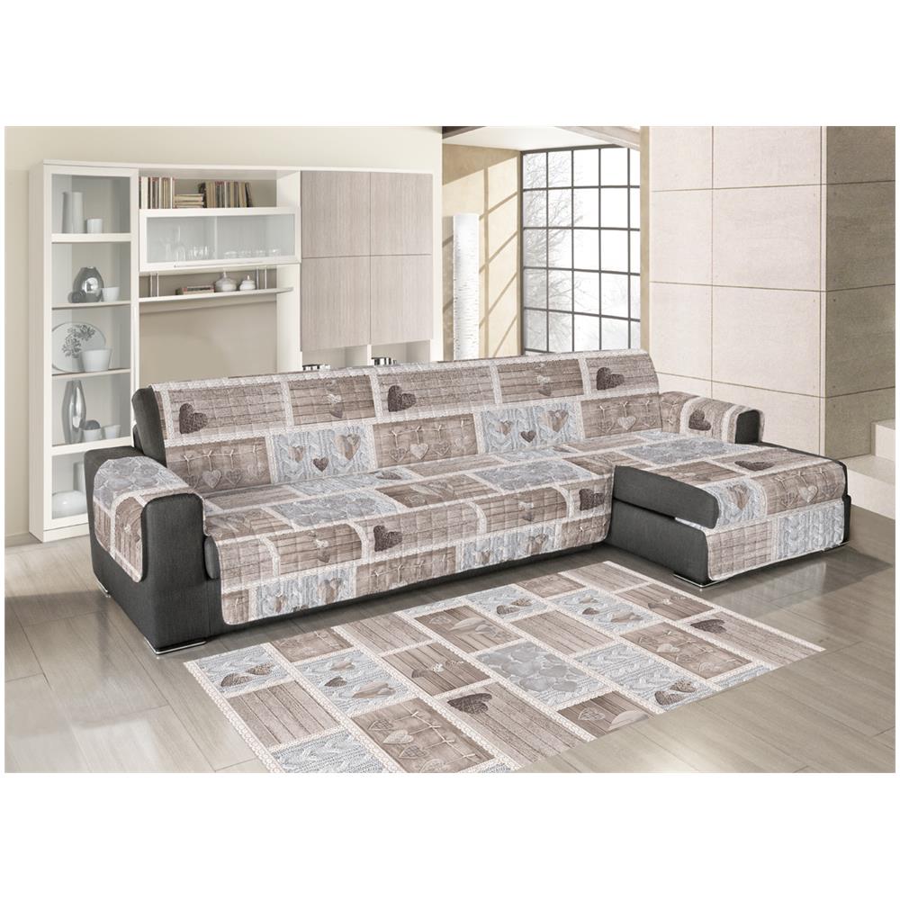 Tappeto Antiscivolo In Stampa Digitale Linea Pensieri Delicati Dis. Shabby Love 60x110 Beige - Foto 2