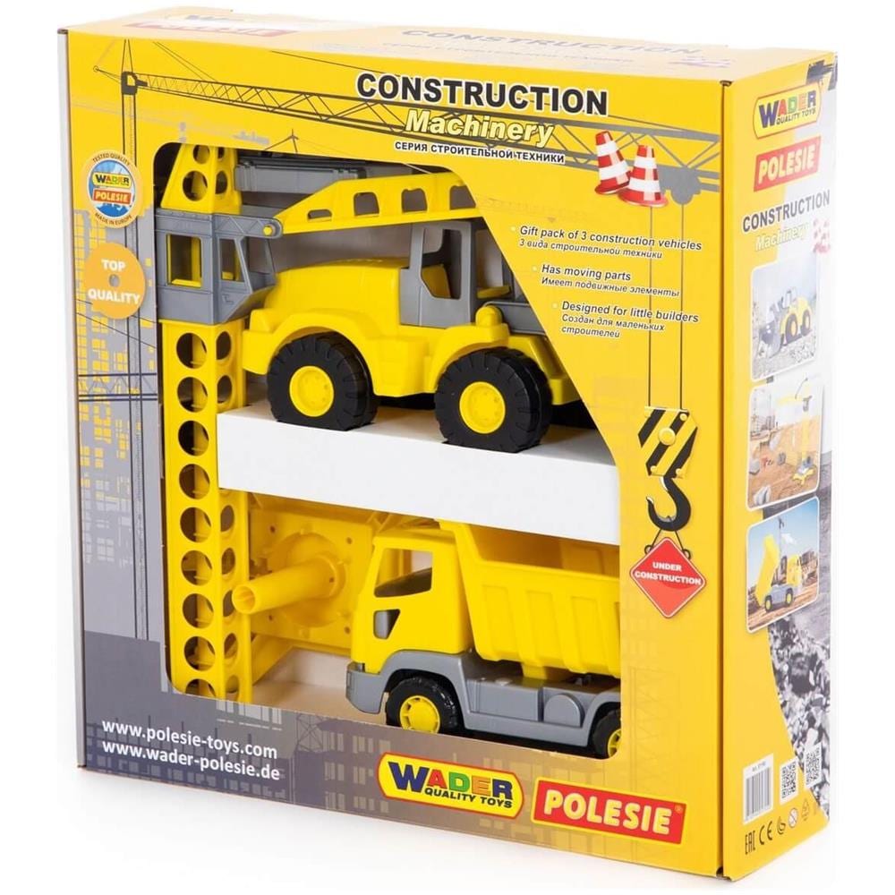Polesie Set 3 Pz Macchine Edili - Foto 1