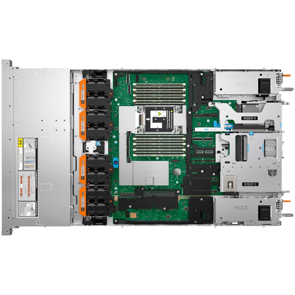 PowerEdge R470 server 480 GB Rack (1U) Intel Xeon 6 6507P 3,5 GHz 32 GB DDR5-SDRAM 1100 W - Foto 5
