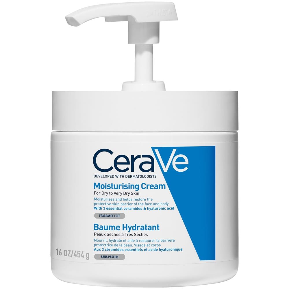 Cerave Crema Idratante per Pelli da Secche a Molto Secche 454 g Pump - Foto 1