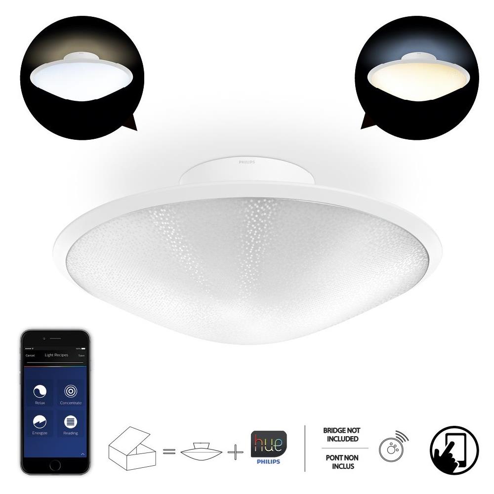 Hue Personal Wireless Lighting Lampada Da Soffitto 31151/31 / Ph Led Phoenix Bianco - Foto 2