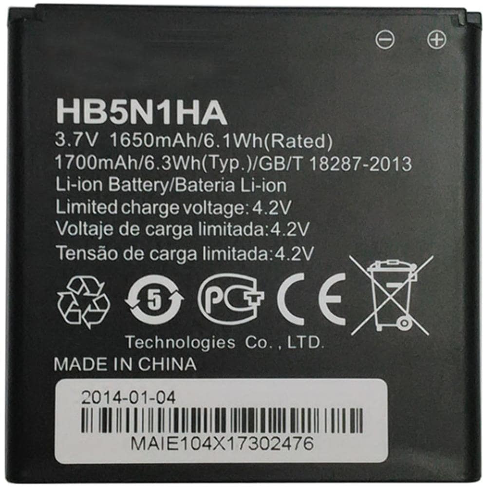 Batteria Pila Originale Hb5n1ha 1500mah Per Ascend G300 - Foto 1