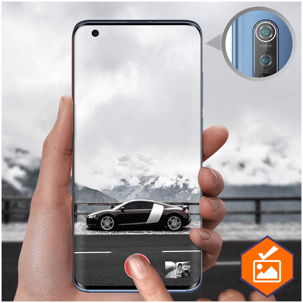 2 Vetri Protezione Fotocamera Xiaomi Mi 10 Antishock Trasparente - Foto 2