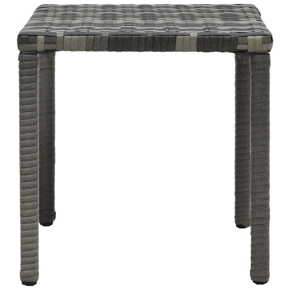 Lettini Prendisole con Tavolino in Polyrattan Antracite - Foto 10