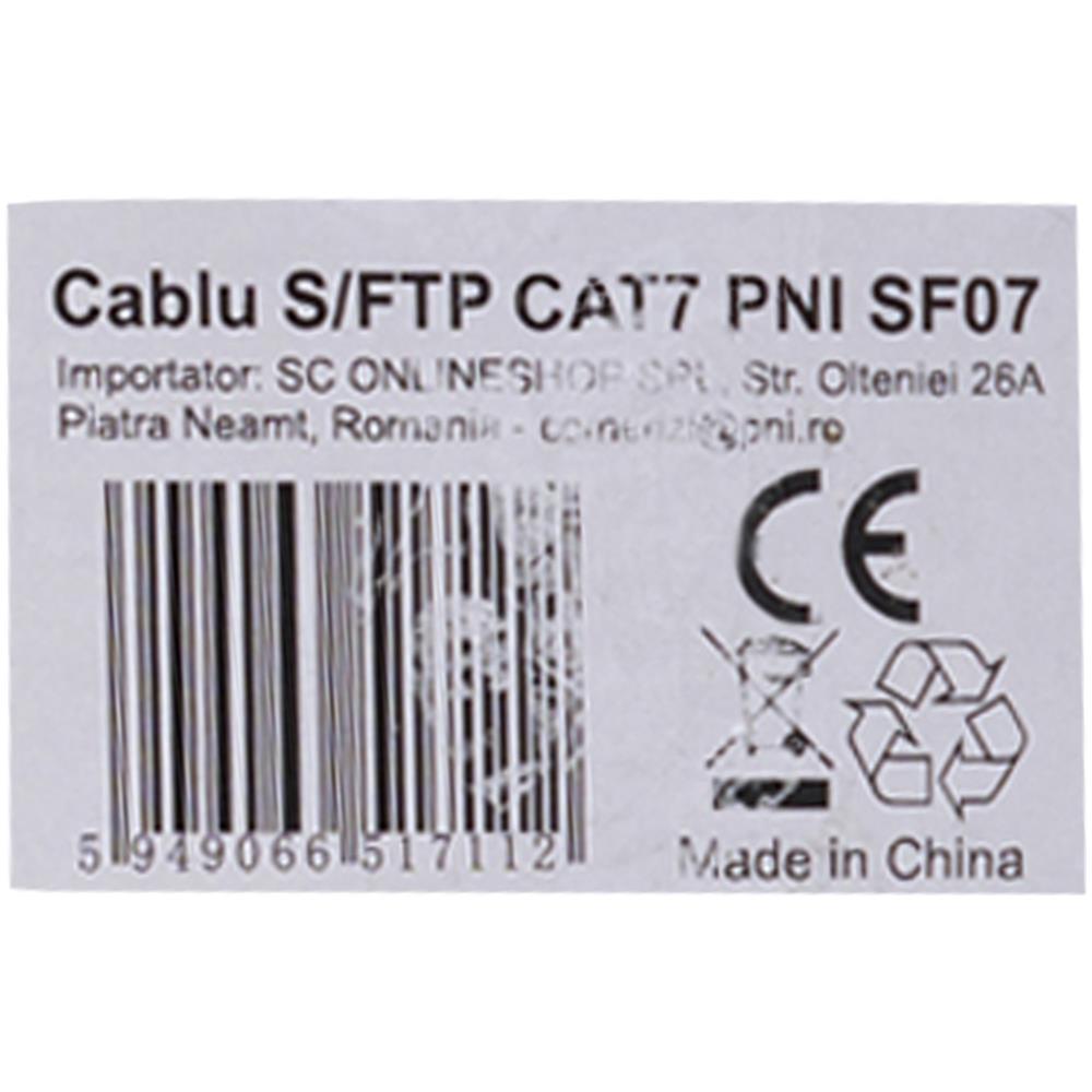 Cavo Cat7 Sf07 S / Ftp, 10 Gbps, 1000 Mhz, Per Sistemi Internet E Di Sorveglianza, Rotolo Da 305 M - Foto 6