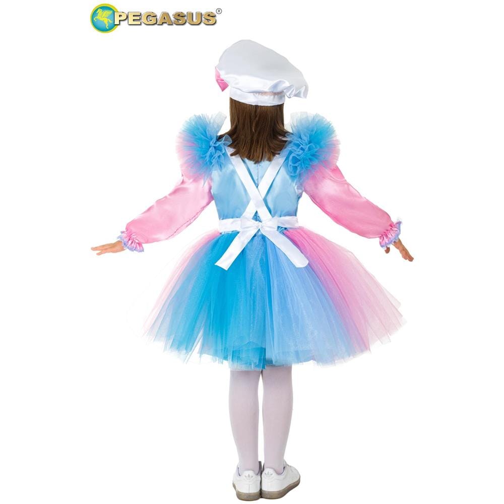 Costume Miss Cake 7/8 Anni Vestiti Di Carnevale - Foto 3